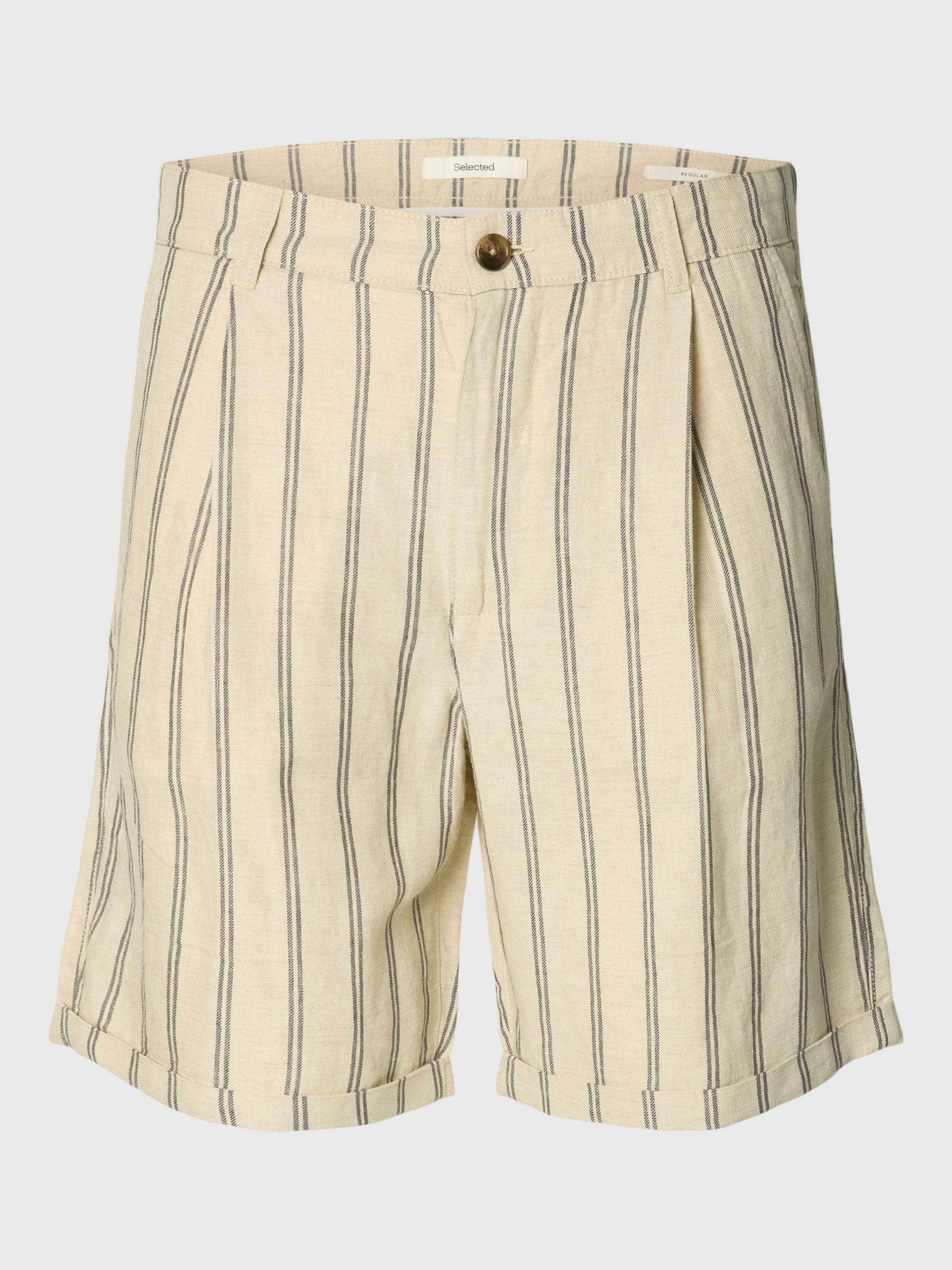 REGULAR FIT SHORTS, Egret, highres