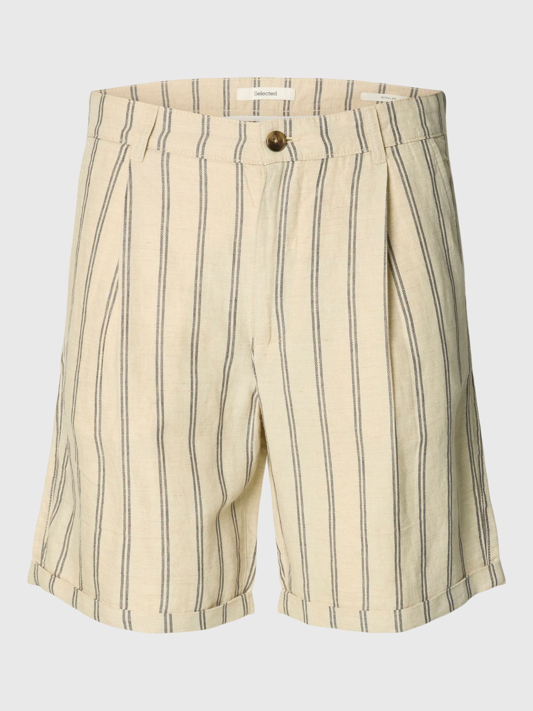 REGULAR FIT SHORTS, Egret, highres