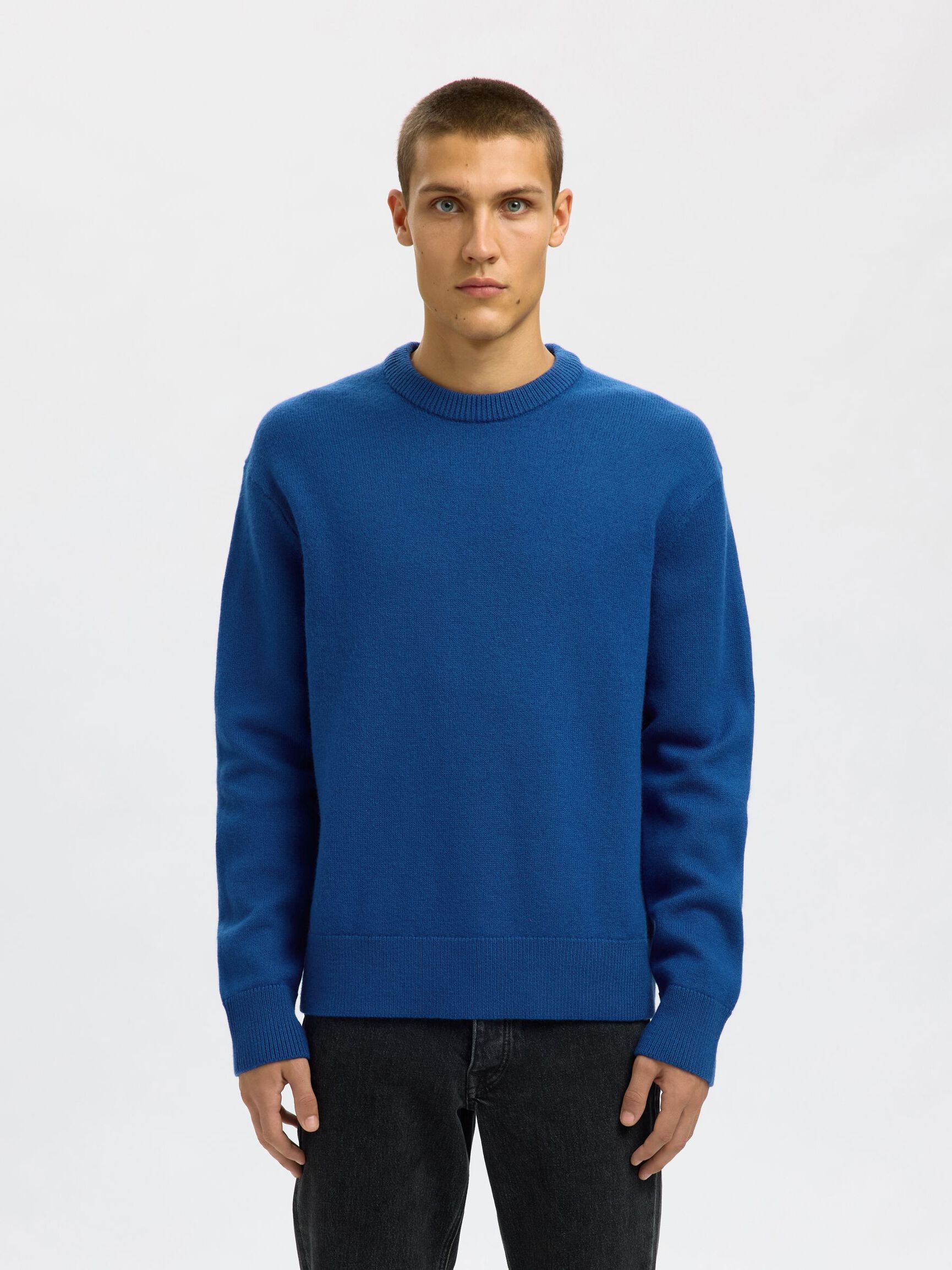100% WOOL KNITTED JUMPER, Set Sail, highres