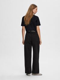 BOXY T-SHIRT, Black, highres