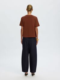 BOXY T-SHIRT, Cherry Mahogany, highres