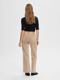 WIDE FIT -FARKUT, Beige Denim, highres