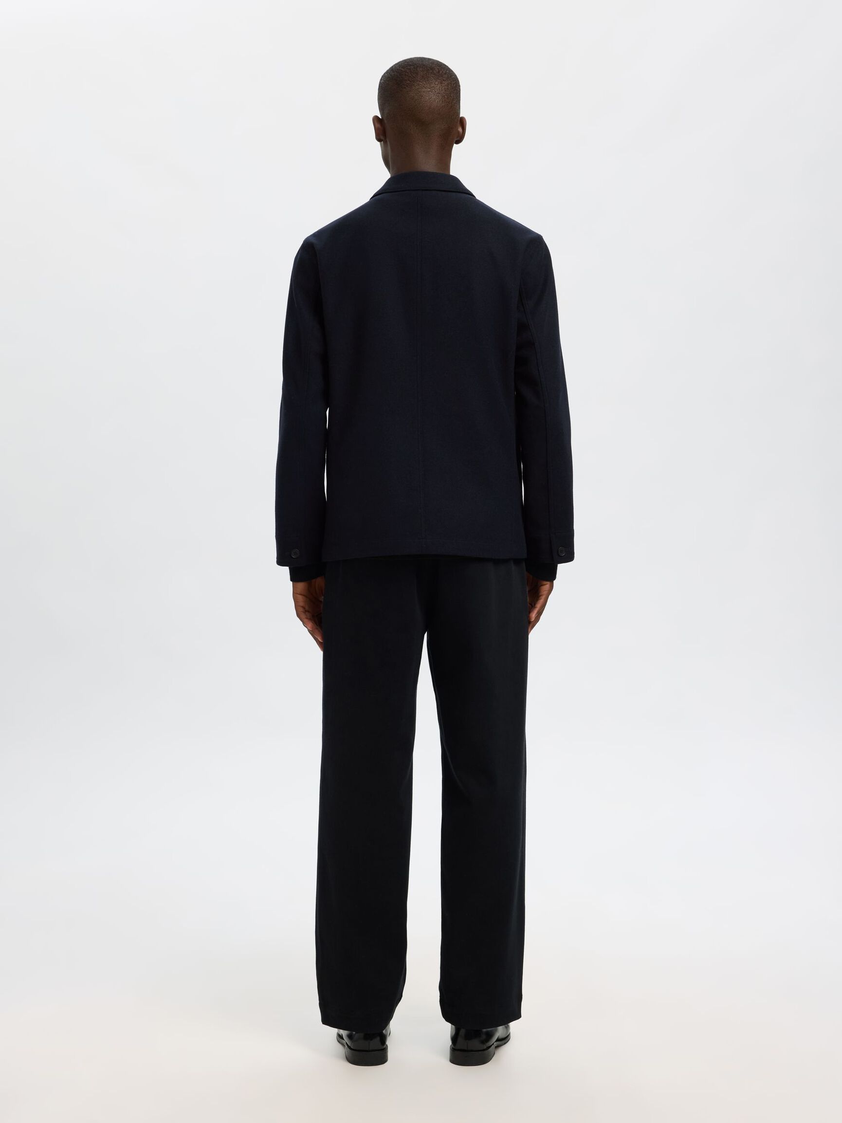 WOLMIX BLAZER, Navy Blazer, highres