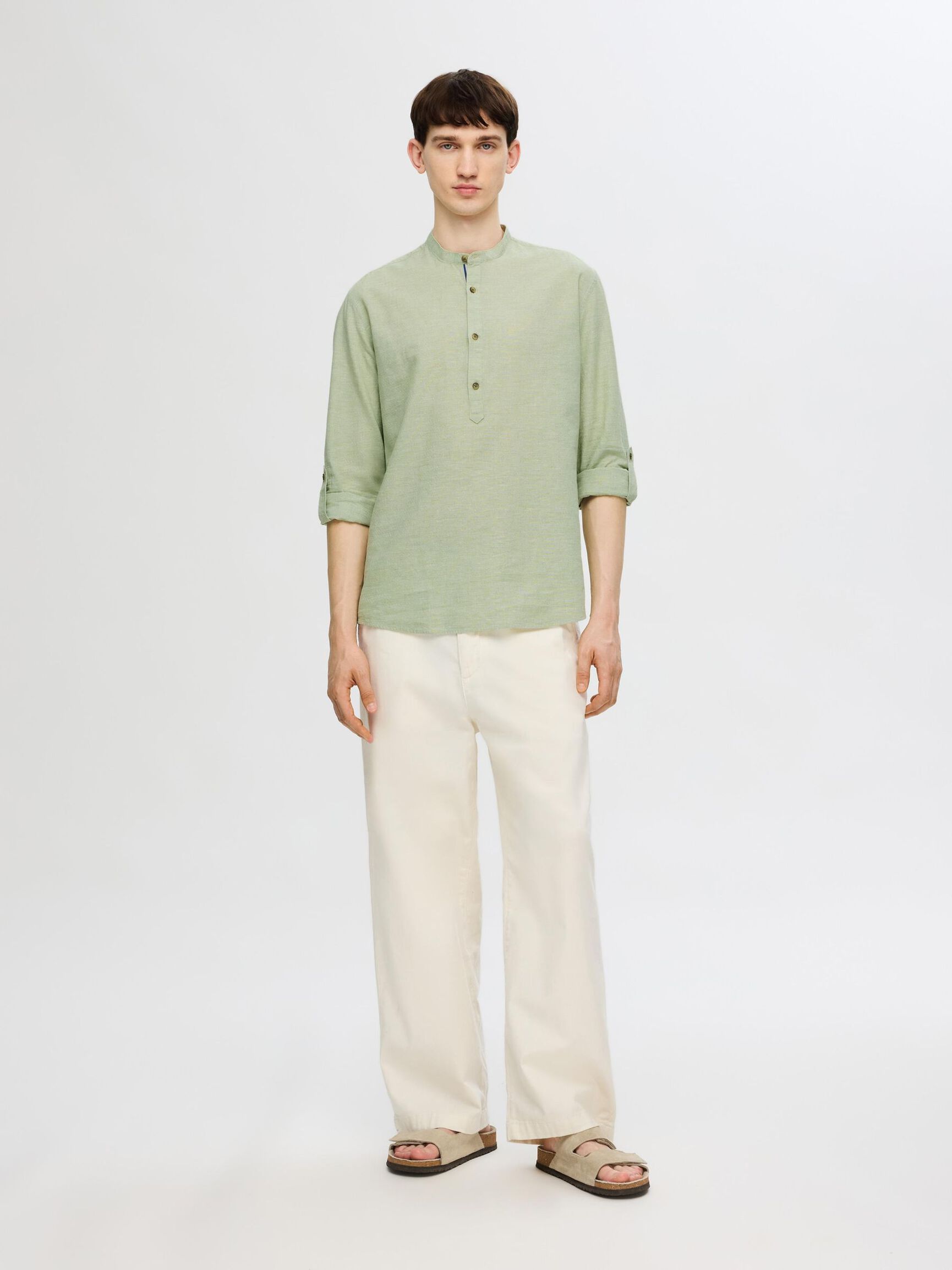 REGULAR FIT LONG SLEEVED SHIRT, Epsom, highres