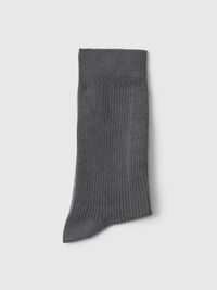 COTTON BLEND SOCKS, Dark Shadow, highres
