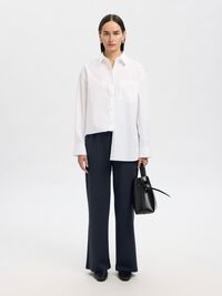 RELAXED FIT TROUSERS, Dark Sapphire, highres