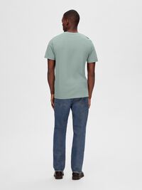 3-PACK COTTON T-SHIRT, Light Grey Melange, highres