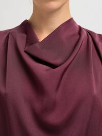 VISCOSE ONE-SHOULDER TOP, Fig, highres