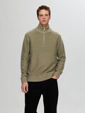 Selected HALF-ZIP PULLOVER, Kalamata, highres - 16092550_Kalamata_003.jpg