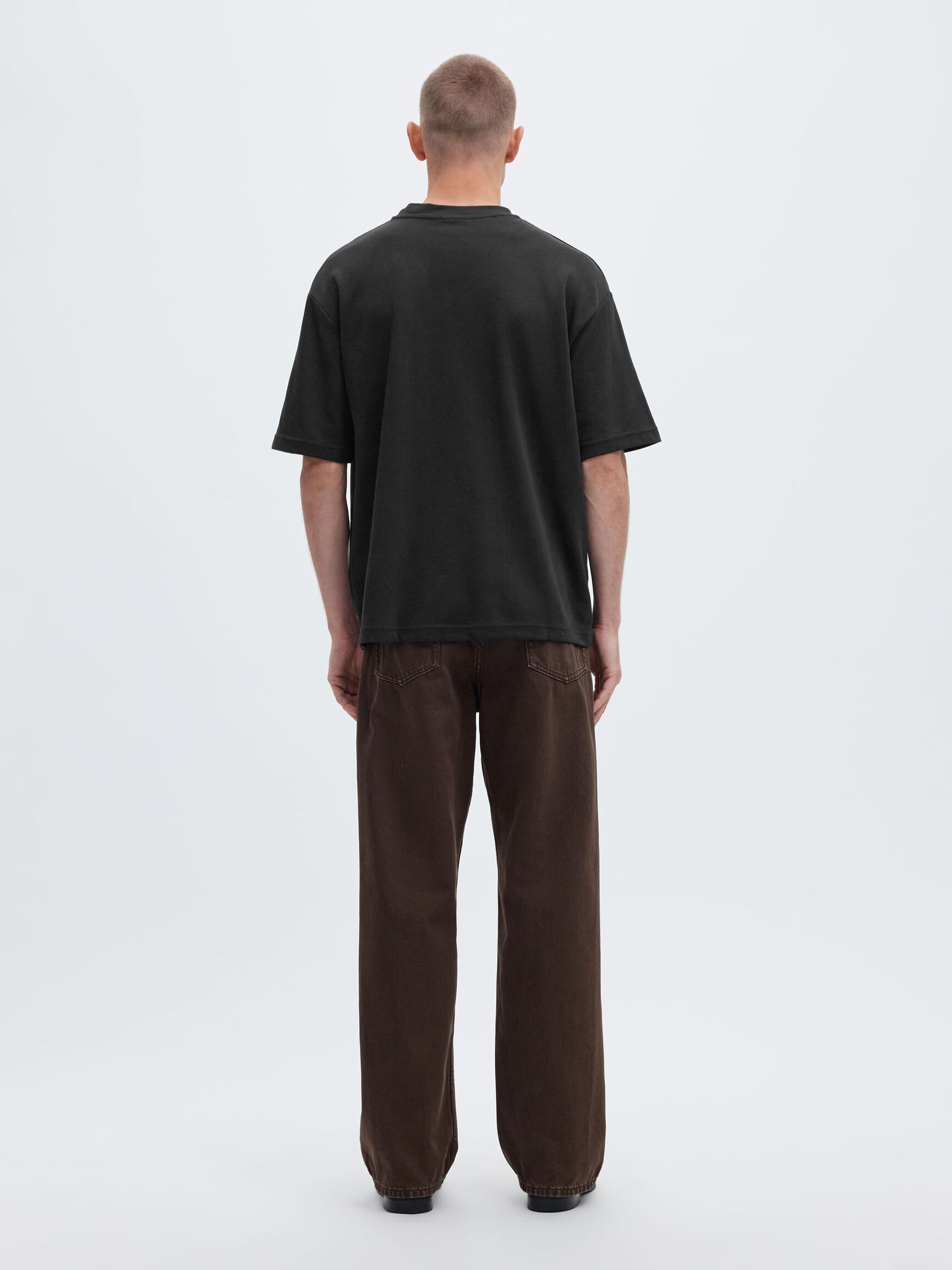 3 PACK LOOSE FIT T-SHIRT, Black, highres