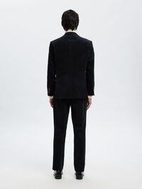 REGULAR FIT CORDUROY  DOUBLE-BREASTED BLAZER, Sky Captain, highres