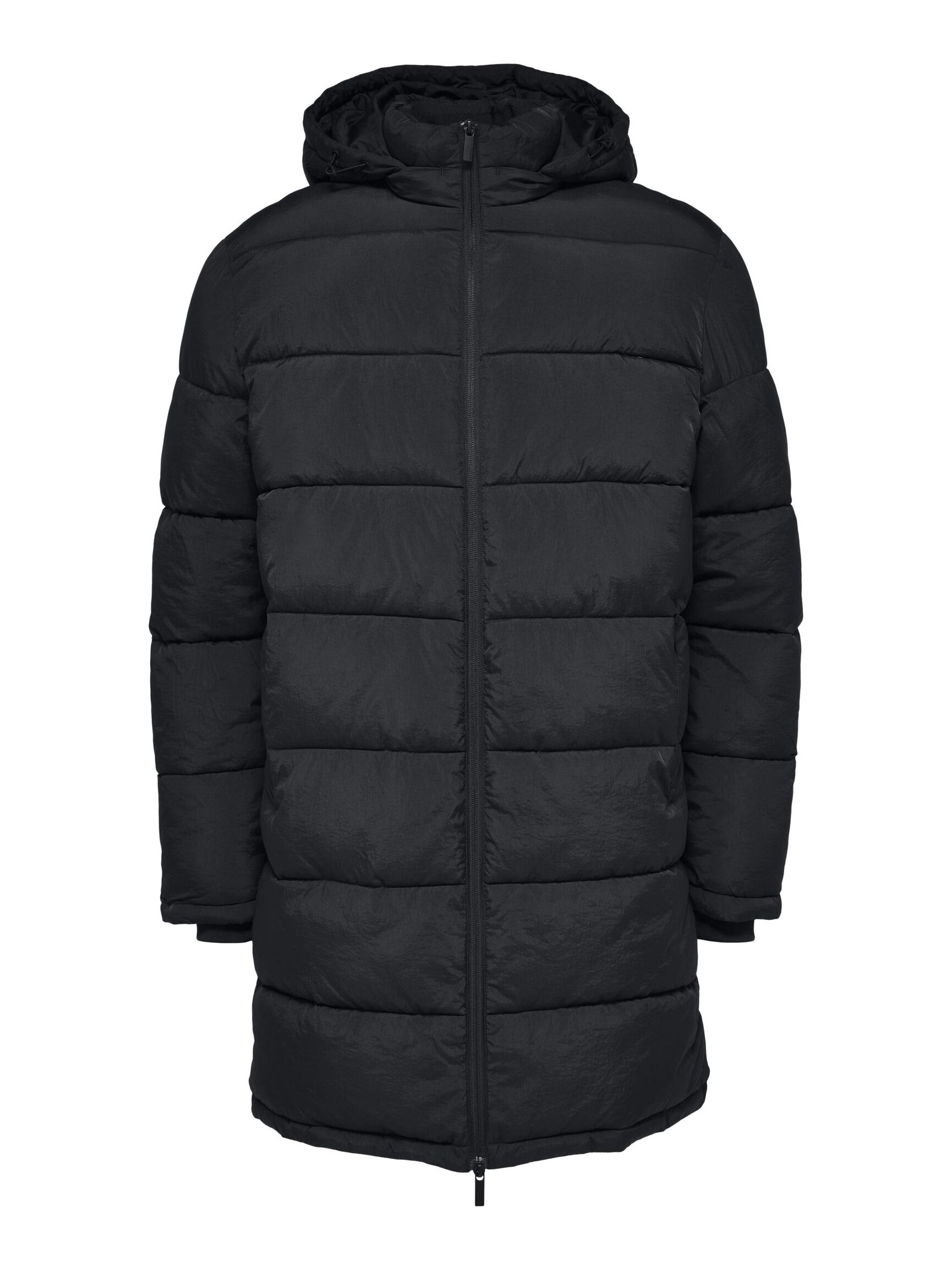 LONG PUFFER JACKET, Stretch Limo, highres