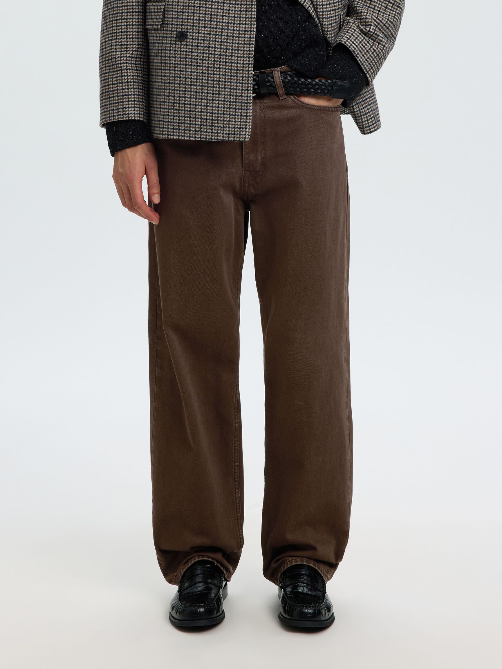 MID RISE STRAIGHT LEG LOOSE-FIT JEANS, Delicioso, highres