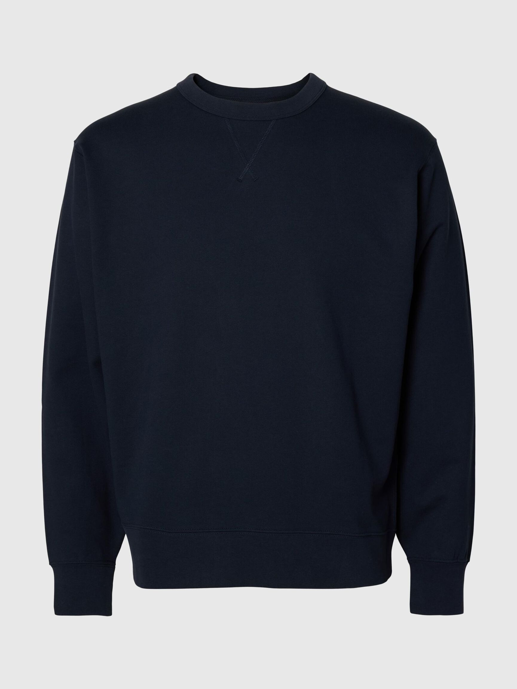 100% COTTON SWEATSHIRT, Dark Sapphire, highres