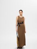 Selected VISCOSEMIX GEBREID MAXI JURK, Coca Mocha, highres - 16091497_CocaMocha_008.jpg