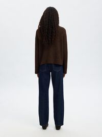 WOOL BLEND CARDIGAN, Delicioso, highres