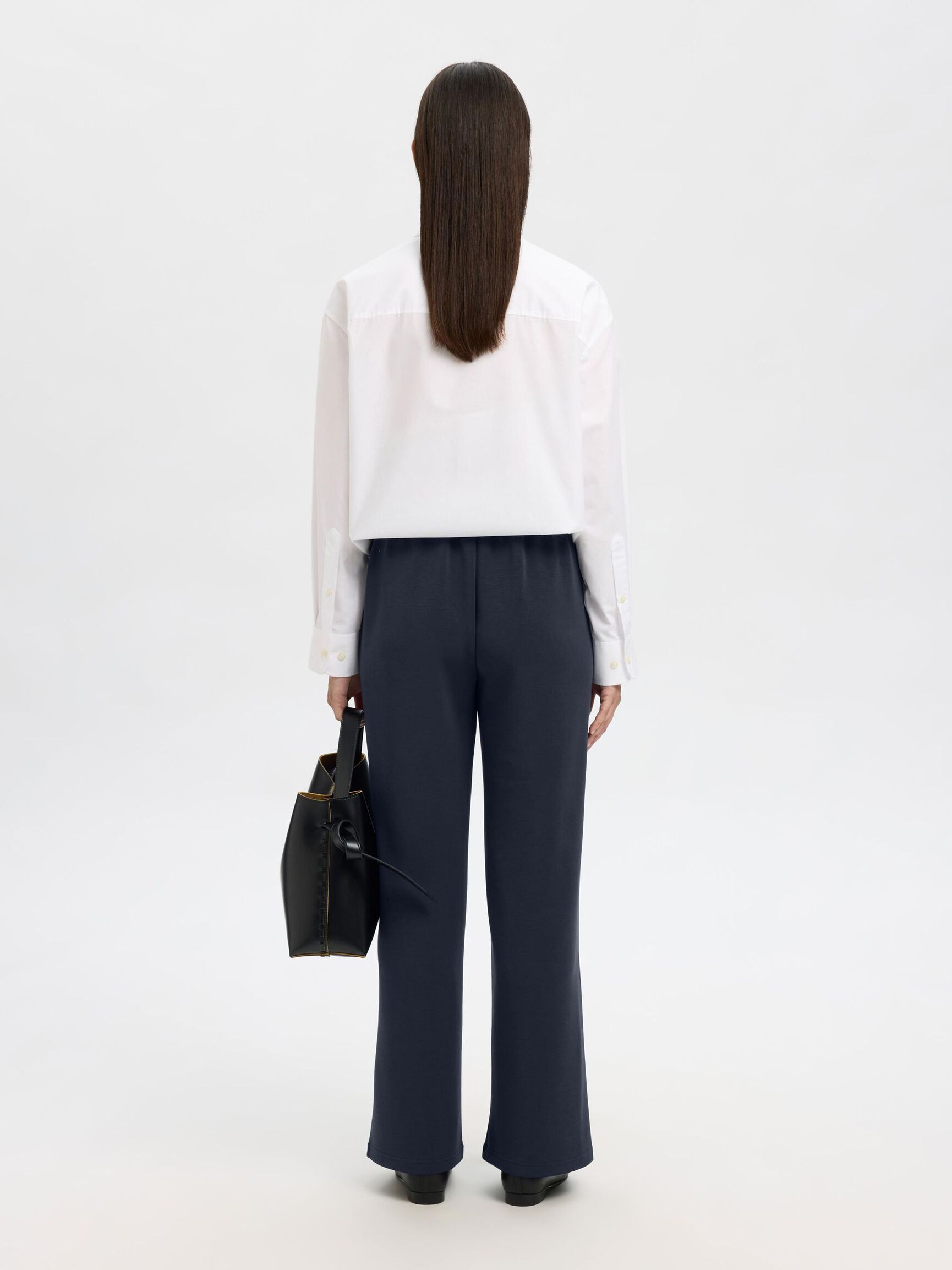 RELAXED FIT TROUSERS, Dark Sapphire, highres