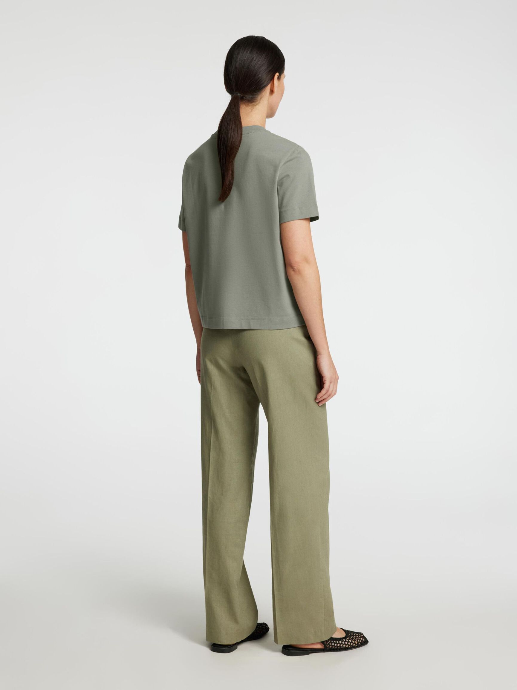 BOXY T-SHIRT, Vetiver, highres