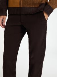 CORDUROY RECHTE BROEK, Chocolate Torte, highres