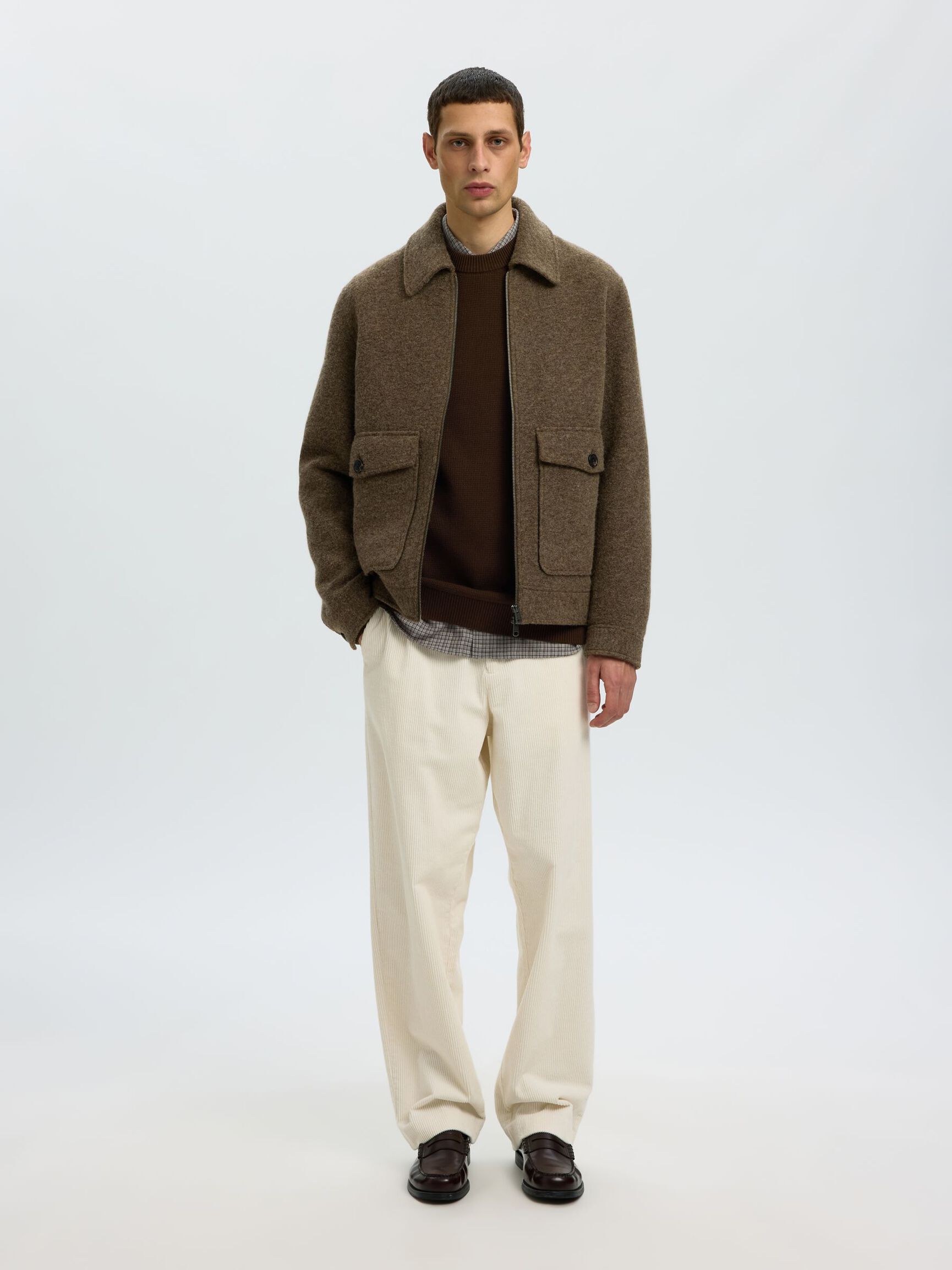 CREWNECK PULLOVER, Demitasse, highres