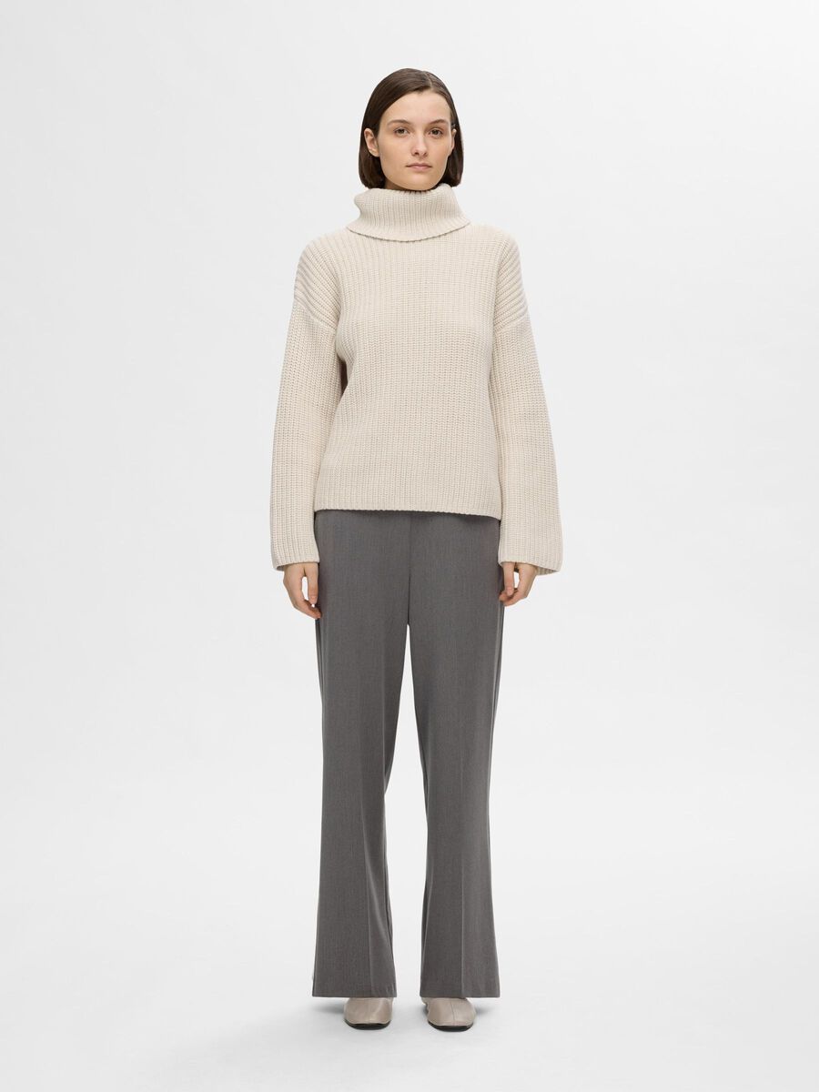 Selected OVERSIZED CHUNKY KNITTED JUMPER, Birch, highres - 16091039_Birch_005.jpg