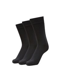 3-PACK SOCKS, Black, highres