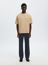 196 STRAIGHT FIT TROUSERS, Dark Sapphire, highres