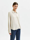Selected VISCOSE BLEND SHIRT, Sandshell, highres - 16082298_Sandshell_003.jpg