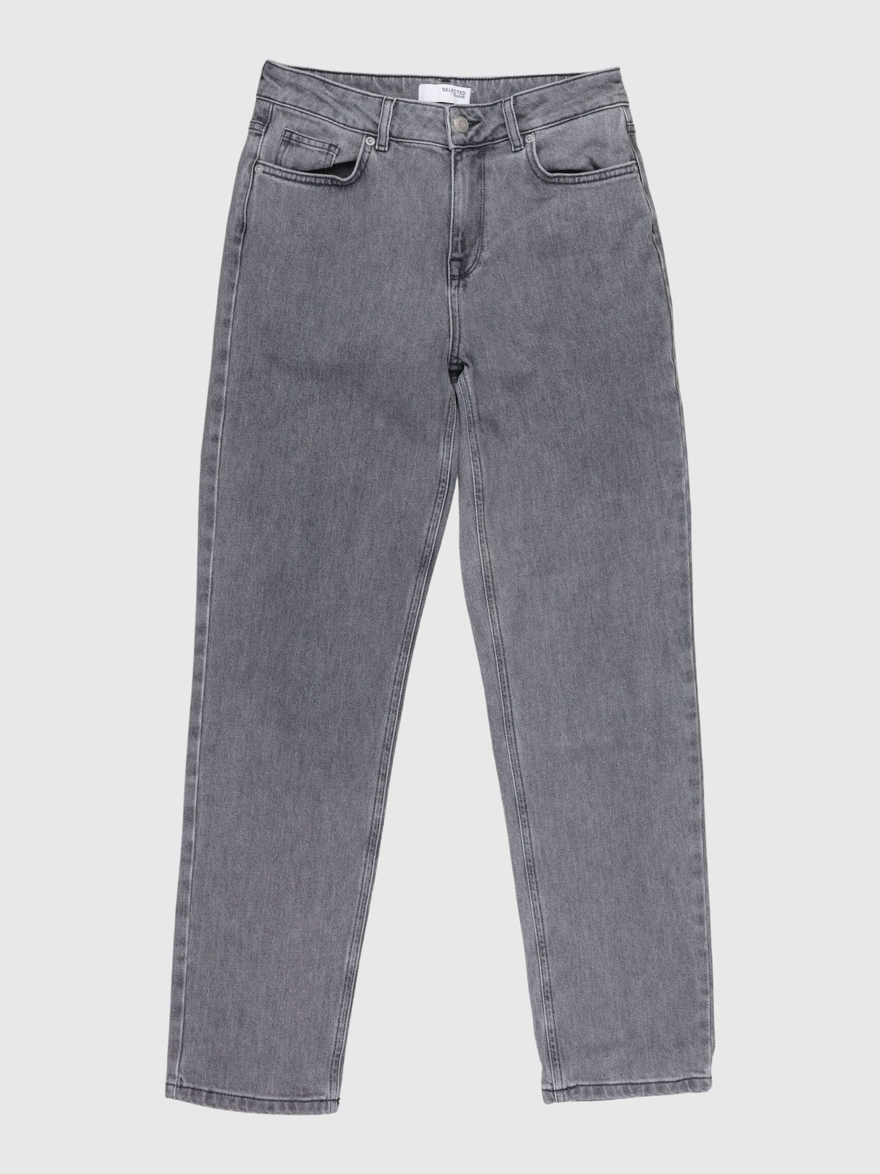 JEANS, Light Grey Denim, highres