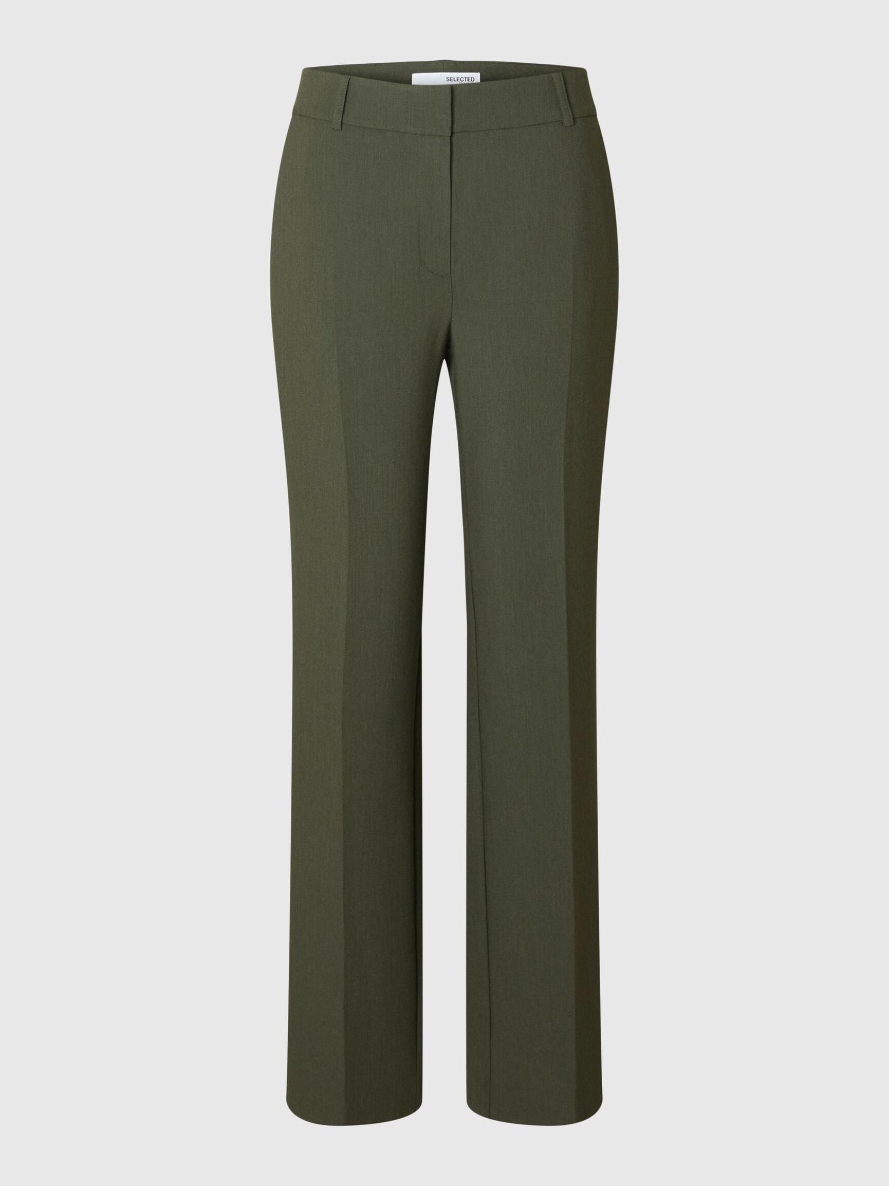TAILORED WIDE-LEG TROUSERS, Deep Depths, highres