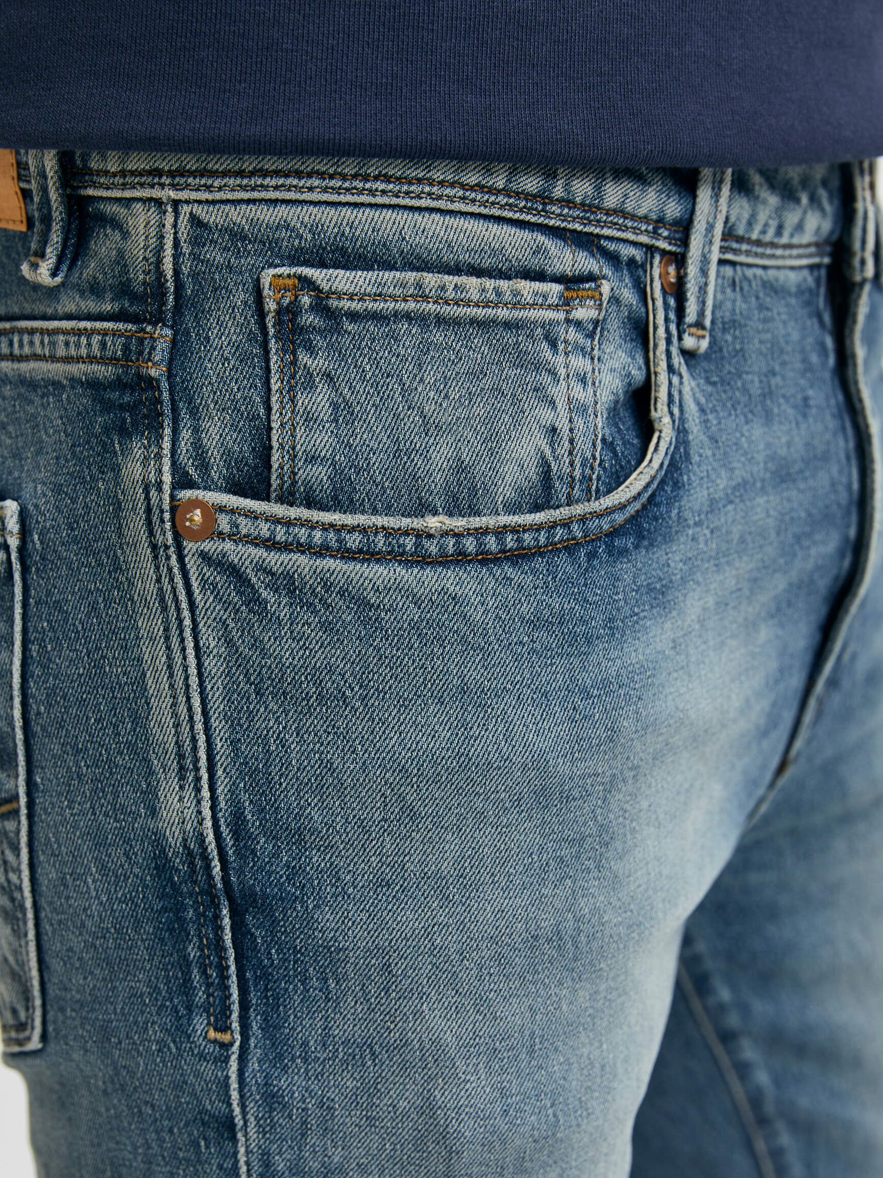 ACABADO DESTEÑIDO JEANS SLIM FIT, Light Blue Denim, highres