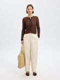 Selected HENNEPMIX GEBREID VEST, Chestnut, highres - 16097993_Chestnut_005.jpg