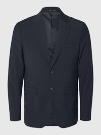 SLIM FIT WOLMIX BLAZER, Sky Captain, highres