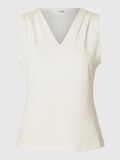 Selected SLEEVELESS V-NECK TOP, Snow White, highres - 16096372_SnowWhite_001.jpg