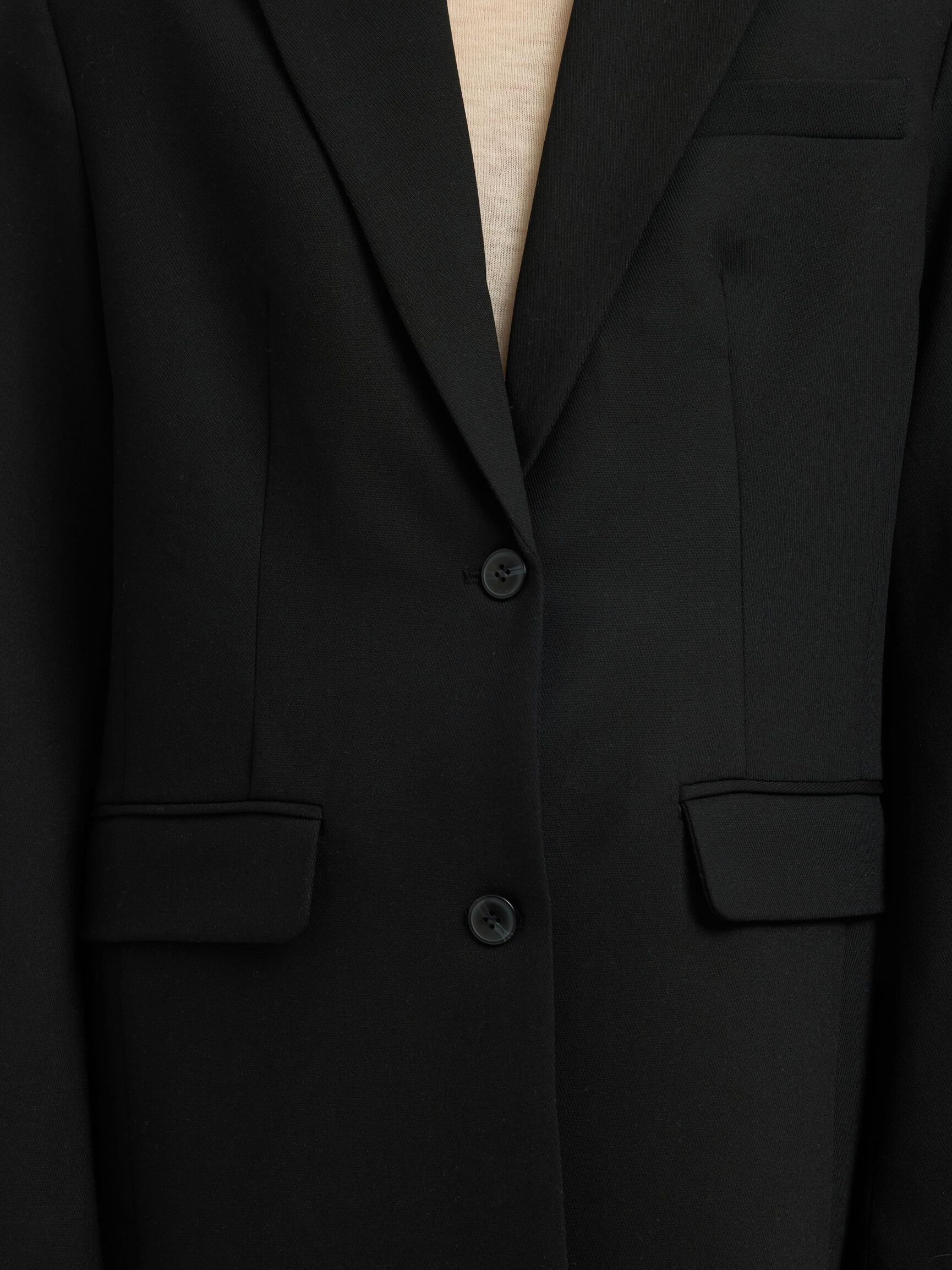 OVERSIZED BLAZER, Black, highres