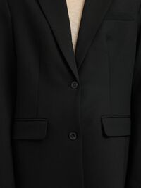 OVERSIZED BLAZER, Black, highres