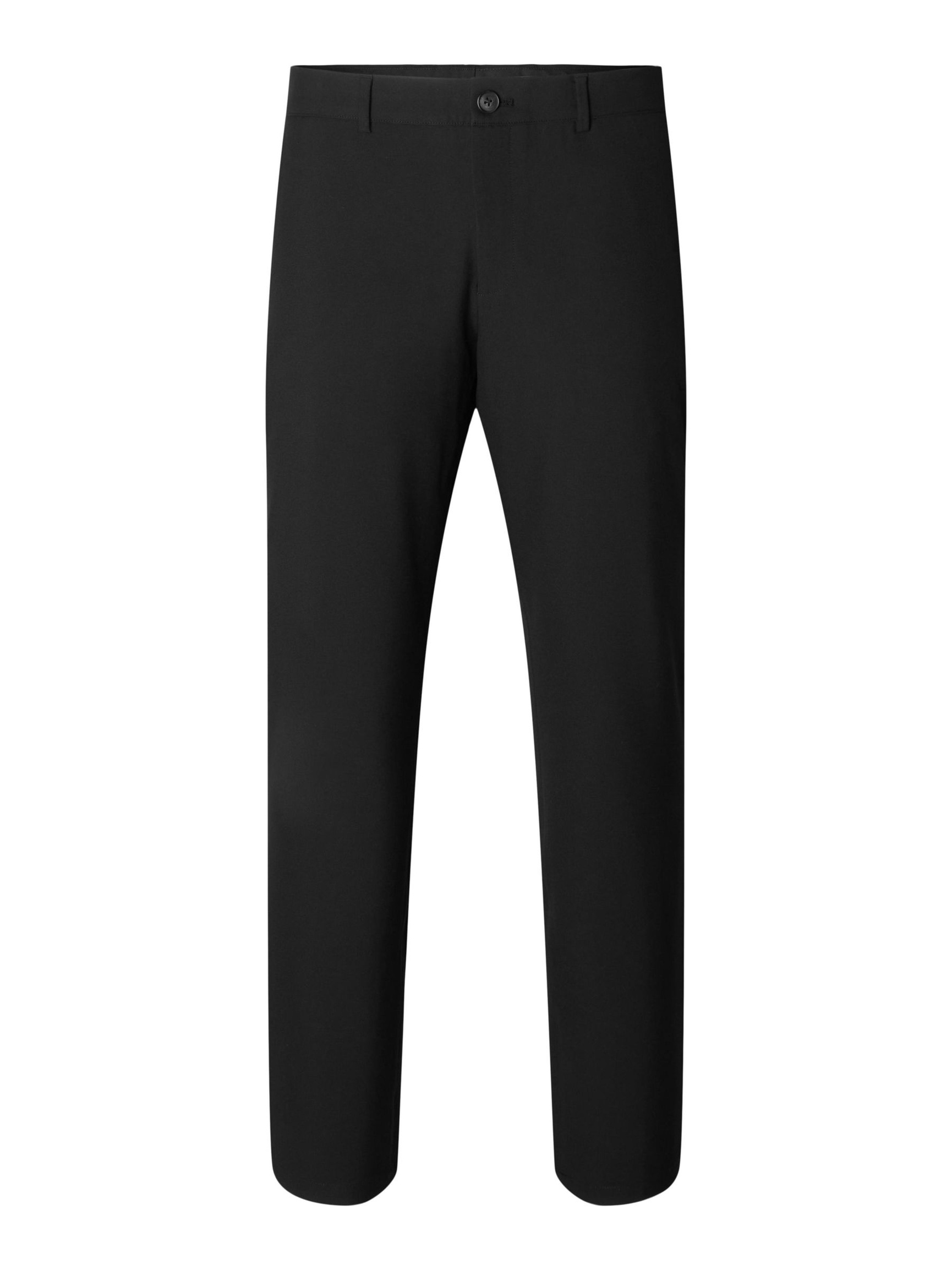 175 CORTE SLIM PANTALONES, Black, highres