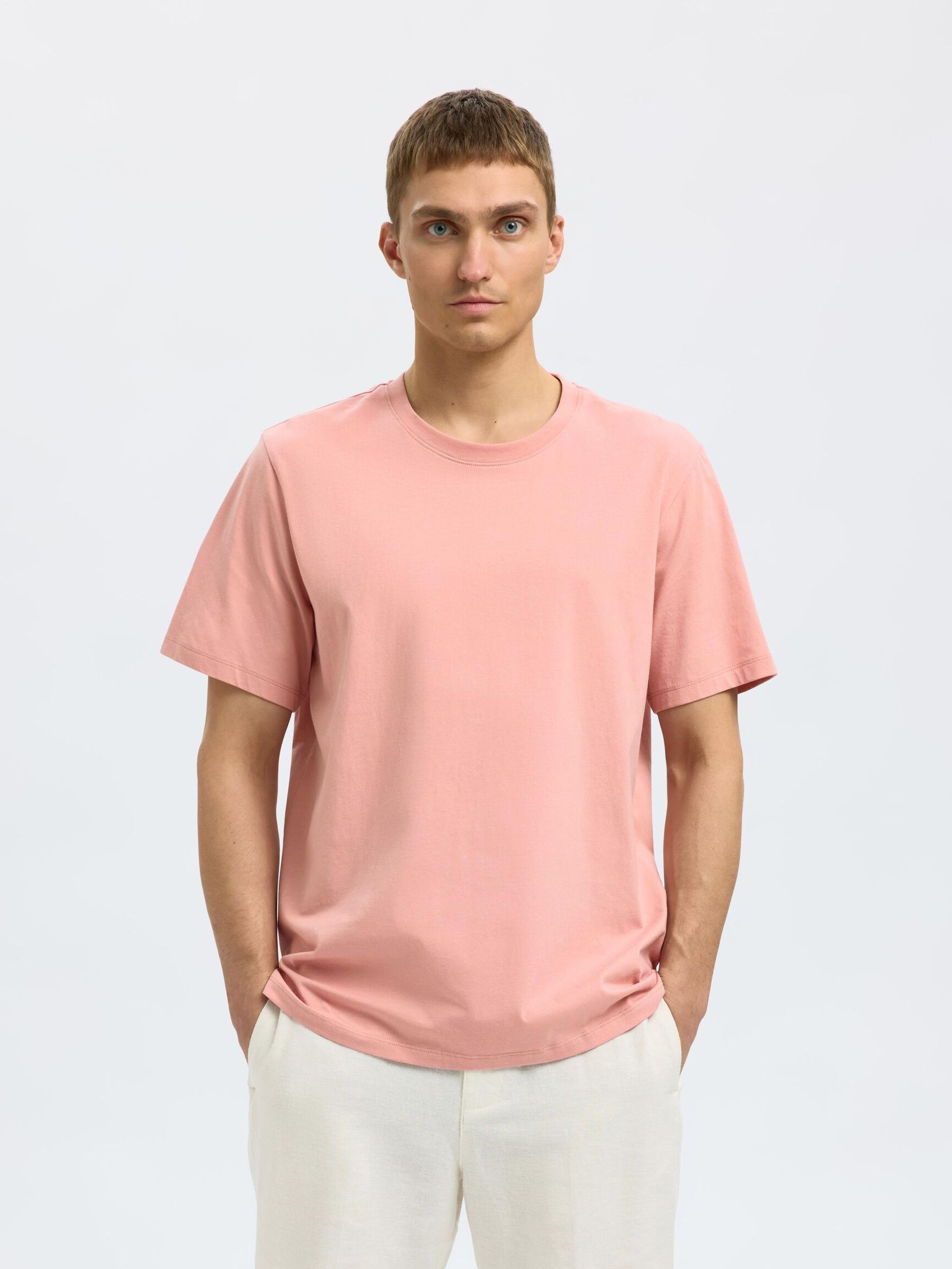 REGULAR T-SHIRT, Rose Tan, highres