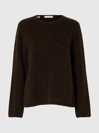 WOOL BLEND KNITTED JUMPER, Delicioso, highres