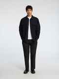 Selected 196 STRAIGHT FIT BROEK VAN LINNENBLEND, Black, highres - 16096224_Black_005.jpg