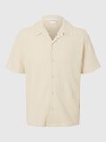 Selected JACQUARD STRICK KURZARMHEMD, Egret, highres - 16096769_Egret_001.jpg