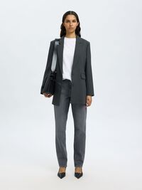 TAILLE MI-HAUTE JEAN COUPE SLIM FUSELÉE, Medium Grey Denim, highres