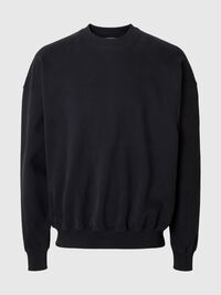 RELAXED FIT SWEATSHIRT, Dark Navy, highres