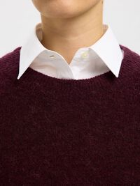 WOOL BLEND JUMPER, Fig, highres