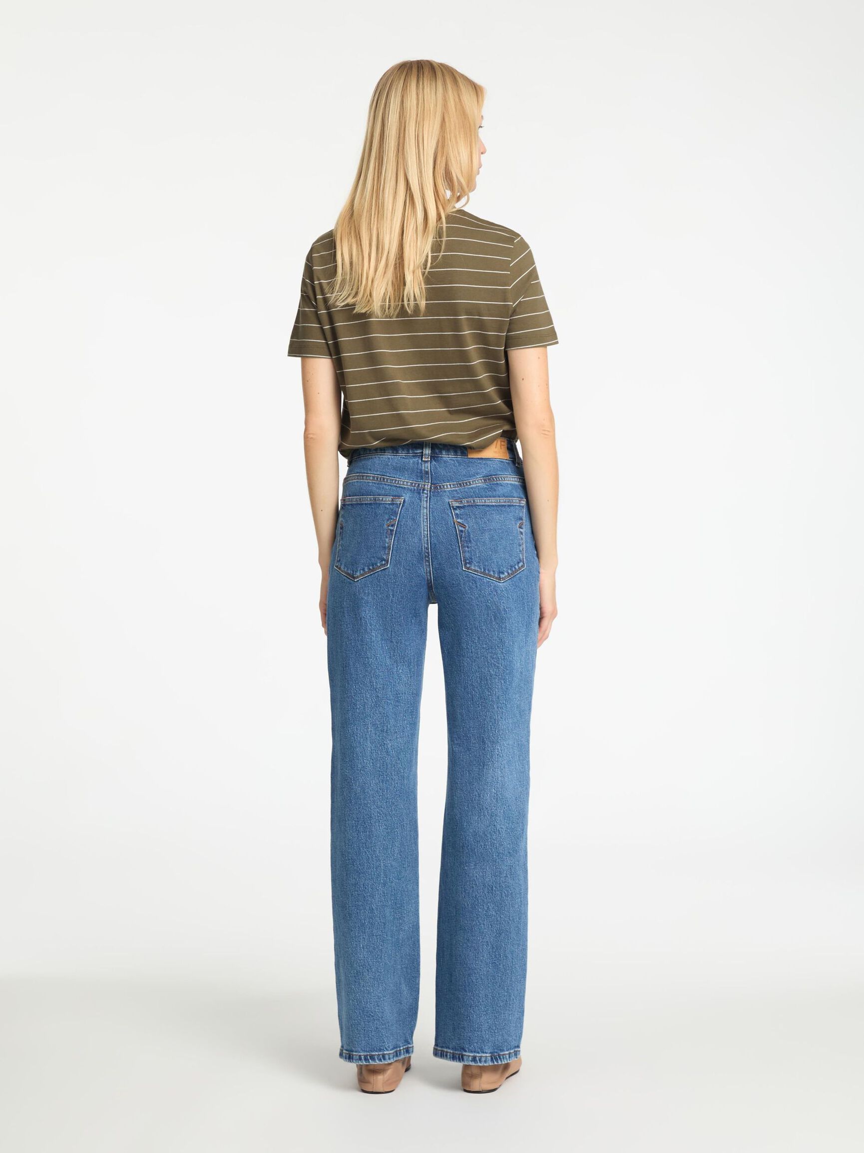 STRIPED COTTON T-SHIRT, Kalamata, highres