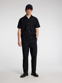 196 BUKSER MED LIGE BEN, Black, highres