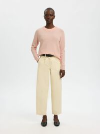 WOOL BLEND JUMPER, Pale Dogwood, highres