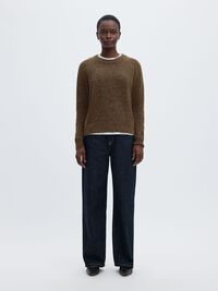 LAINE MÉLANGÉE JUMPER, Dachshund, highres