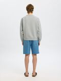 Selected 100% COTTON SWEATSHIRT, Light Grey Melange, highres - 16099829_LightGreyMelange_004.jpg