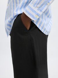 LOOSE FIT SHORTS, Black, highres